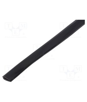 OKB-1 BLACK Hole and edge shield; PVC; L: 10m; black; H: 8mm; W: 4.5mm; -30÷70°C D5MwLGF4V704Ndy8l9Ml7NBzfdUvOQe32a9Np6Ja8vM