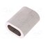 ZLA18 Ferrule; aluminium; for rope; Ørope: 18mm Q7KLCM_vKG7jg3ix_-F5Gb_g1Kycz270wGwq57voETQ