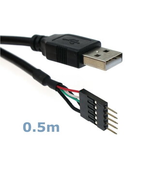 KABELIS USB 2.0 uz Dupont vīriešu 5pin, 0,5 m

 CKAK1607+1.jpg