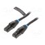 IBKBX Patch cord; RJ45 plug,both sides; U/UTP; 6; OFC; 50m; PVC; black 9tFAP2gbx5VioaXopyoN7lctyAzLbXvTGzuhmLDYkZk