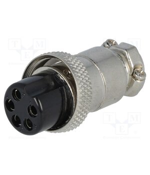 FC684215 Connector: microphone; plug; female; PIN: 5; for cable; straight P_Zttwgmym56GUt1D7edAozol_mrzwlb43Duqh6bjPw