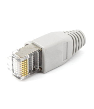 PLUG RJ-45 8P8C, CAT5e, ar ekrānu un vāku

 CKI3885AP.jpg