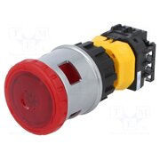 XN4E-LL422Q4MR Switch: emergency stop; 30mm; Stabl.pos: 2; NC x2 + NO x2; red; LED dmWUsyE3PfA7xGMcOreGjPyJXbzpBaalIgr__Aqbv88