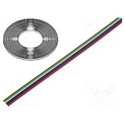 0240 032 Wire: ribbon; TLWY; 6x0.124mm2; stranded; Cu; unshielded; PVC; 150V IwwkTHGITUV-JCKZWhZFZT5rNVef7DNTCVUwxfaVwvo