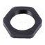 6040050CC Nut; PG16; polyamide; UL94V-2; black; Thread: PG; -40÷125°C EH6ipJURHBLtVQHZjOaeovfxrqJKffXdwJbQbylJ3JI