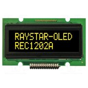 REC001202AYPP5N00100 Display: OLED; alphanumeric; 12x2; Dim: 55.7x32x11mm; yellow; 1x15 8Sp_qubCi_9yk3P1K_N6wXqdTvcKR8myZa--nYuckI8