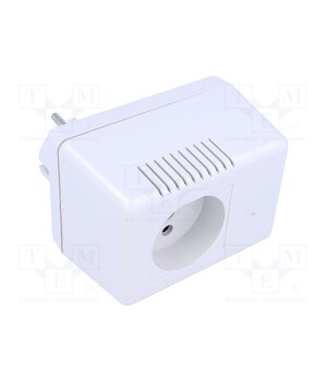 KM-49D GY Enclosure: for power supplies; vented; X: 65mm; Y: 92mm; Z: 57mm; ABS 0N9c5ZLOANMV3hwywxgB4Y2iwqDP5UXtiwjGPX8PQRE