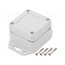 ZP60.60.40UJH TM PC Enclosure: multipurpose; X: 60mm; Y: 60mm; Z: 40mm; ZP; polycarbonate sS0X9Ux6WyVfhCu34qJX8A4PUb0NPlPqGRHBcaUXaEg