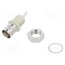 031-10 Connector: BNC; socket; female; straight; 50Ω; soldering; PPO; brass cvrbNxUugDsEiXkigqRj7FomqTinZeZ1clCi4x5W5uM