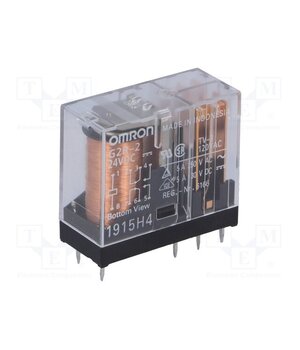 G2R-2 24VDC Relay: electromagnetic; DPDT; Ucoil: 24VDC; Icontacts max: 5A; G2R 7zlGdzEN2H9BYXY96UD-IpFInB6gAORtG0ozSqRLfQg