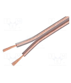 67717 Wire: loudspeaker cable; 2x0.75mm2; stranded; CCA; transparent 5QkLDb1lxI72hhUqH70a_ZQvNZ9v3jgV2To_vf9iMRg