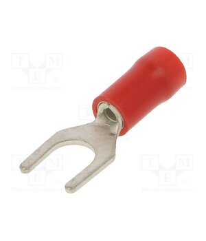 BM90126 Tip: fork; M5; Ø: 5.3mm; 0.25÷1.5mm2; crimped; for cable; insulated TFQBd82EhZMDG5fpdL-MLURtw__NheVNntKVy111cnU