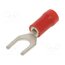 BM90126 Tip: fork; M5; Ø: 5.3mm; 0.25÷1.5mm2; crimped; for cable; insulated TFQBd82EhZMDG5fpdL-MLURtw__NheVNntKVy111cnU