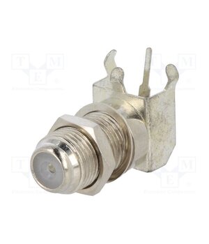 911 Connector: F; socket; female; THT; on PCBs; angled 90° ghvbsQiN0WZ27Za1OIY23WEzyxhAYGZGjJ7nI5Bw7QI