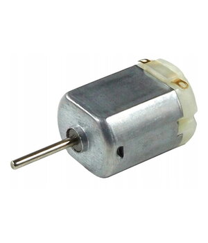 MOTORS 1-3,5 V DC, klase 130 - MT78, ass 2x8 mm, korpuss 30 mm, 16500 apgr./min.

 SVU0303.jpg