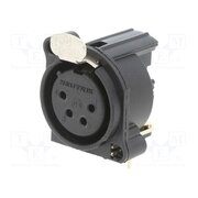 NC4FAH Connector: XLR; socket; female; PIN: 4; angled 90°; THT; black; 6A v4BwhXbSfB-IccV37NsmKmpDVvP0p5MS_Hx8EHCkgU0