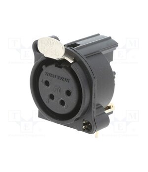 NC4FAH Connector: XLR; socket; female; PIN: 4; angled 90°; THT; black; 6A v4BwhXbSfB-IccV37NsmKmpDVvP0p5MS_Hx8EHCkgU0