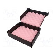 25-402-0215 Container: box; with foam lining; ESD; black; cardboards qqOhLr7kZmZ1CG7t9osnDS7uvwCjOUt5v1xMp2avbcw