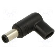 AK-ND-C07 Adapter; USB C socket,DC 7,4/5,0 plug; black; angular; 100W; 5A -7f70xjyVG03xKabgm8gd_NYWGxzY51_4aeD0gFaJMc