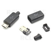 PLUG micro USB B tips (DIY 4in1), zelta melns

 CKI830GJ.jpg