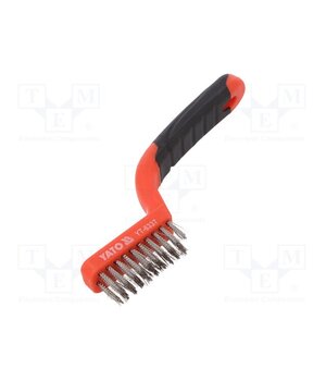 YT-6337 Brush; wire; stainless steel; ABS; 180mm; Number of rows: 3 aTlzA-2-RoqPPJkRzX_ODLaQ5hmcYmkVNbYn5cwYASs