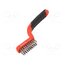 YT-6337 Brush; wire; stainless steel; ABS; 180mm; Number of rows: 3 aTlzA-2-RoqPPJkRzX_ODLaQ5hmcYmkVNbYn5cwYASs