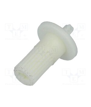 CA6 6024W Knob; shaft knob,with flange; white; Ø5mm; Flange dia: 9mm kf1Tpw-2dr9eIqZYd8DO0RmriEFJ6ezDJnmZMXq78jE