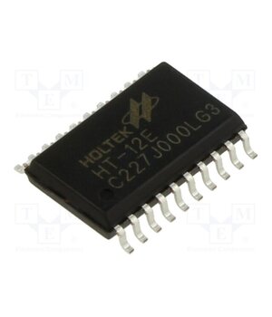 HT12E-SOP20-TUBE IC: remote control encoder; SOP20; tube; 2.4÷12VDC Zx5MQthMzddhrTI0BYYOejlaeuaMevryqSKibmsdUwU