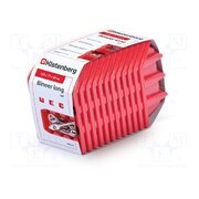 KBILS12-3020 Container: cuvette; red; long; 120x77x60mm; 12pcs; KBILS12; BINEER vc_VRvNn89DX70hQAZdK0vEdkFL2vogkVjArxlK0WhY
