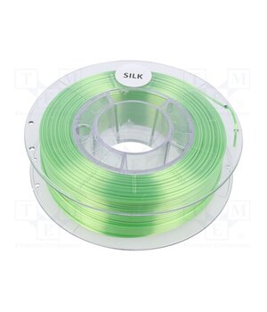 SILK 1,75 BRIGHT GREEN 0,33 Filament: SILK; Ø: 1.75mm; green (light); 225÷245°C; 330g 5BQMAo_R1WGVPmRJ9YwrLGVct5gkasqwvGFVf5aGmbI