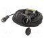 W-01193 Extension lead; 3x2.5mm2; Sockets: 3; rubber; black; 25m; 16A mnzDot1c74Gw-a8UdQfIkJ67mJb-SUvhHbXpgcOwEZM