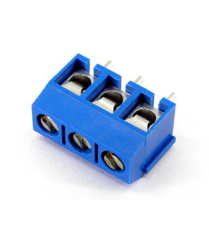 TERMINĀLA BLOKS 3pin, L=5mm, h=10mm, zils

 CKK351.jpg