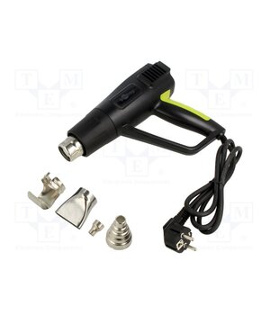 77823 Electric hot shrink gun; 1.5kW; 450l/min; 220÷240VAC; PREMIUM Z3Jn6eFIVUyoxkXaUA440KiqQ6nC7mF42-5Atz5DZ0g