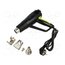 77823 Electric hot shrink gun; 1.5kW; 450l/min; 220÷240VAC; PREMIUM Z3Jn6eFIVUyoxkXaUA440KiqQ6nC7mF42-5Atz5DZ0g