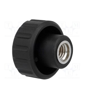 6522 Knob; Ø: 20mm; Int.thread: M6; 6mm; H: 16mm; polyamide; knurled asmAzJzwTfgXVEo4Pciv_eZi6UL9eOJTa-YAjinNpF0