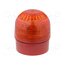 PSC-0049 Signaller: lighting-sound; 17÷60VDC; siren,blinking light; LED R709BWWP1ROVMtxPkxqvY7HqrL8SVFs4Z-flj5DAS_w