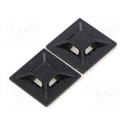ABMM-AT-C0 Holder; self-adhesive; ABS; black; Tie width: 2.5÷4.8mm; Ht: 4.6mm s-R79n4qPjYaf3x1WZ6RP2AdFl0Q2qWTpvZi7JH6jR0