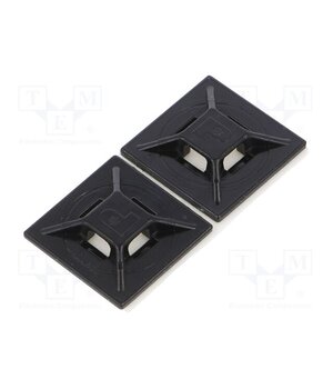 ABMM-AT-C0 Holder; self-adhesive; ABS; black; Tie width: 2.5÷4.8mm; Ht: 4.6mm s-R79n4qPjYaf3x1WZ6RP2AdFl0Q2qWTpvZi7JH6jR0