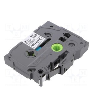TZE-221 Tape; 9mm; 8m; white; Character colour: black; laminated,glued zRUZUS_cCKOvTcOgRNSbzZMCJR5PXWGaSHgBrGqskEQ