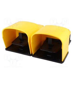 PC 2-9 Switch: foot; (NC + NO) x2; 6A/250VAC; IP53; yellow RnjRnJTuaROPtnQr74w09_aDYibzdmEOfeY1Jr8M64I