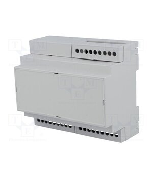 6MDH53/5 Enclosure: for DIN rail mounting; Y: 90mm; X: 106mm; Z: 53mm; PPO wcvoIl8QsnE-AlARGdpDO1ZZgLGS7DaCGJixa64tWM4