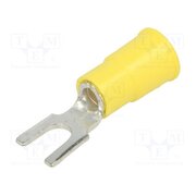 8234 Tip: fork; M4; Ø: 4.32mm; crimped; for cable; insulated; yellow mr1P03cc3DqO2YLyrxrT1hnMvo9i_3ZWc9qmlwglmsU
