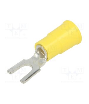 8234 Tip: fork; M4; Ø: 4.32mm; crimped; for cable; insulated; yellow mr1P03cc3DqO2YLyrxrT1hnMvo9i_3ZWc9qmlwglmsU