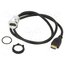 HDMI-03 Adapter; for panel mounting,rear side nut; Thread: M22; 1÷10mm HhmfmR_YEW8q6baAC_gRRrRaH5JOfCO1-QHn-7eXbnQ