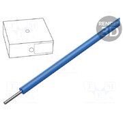 0070002 Wire; ÖLFLEX® HEAT 180 SiD; silicone; SiD; 1x1mm2; wire; Cu; blue RG9GGLBm8FJHkVpxpHEuXTl4UXErd46IrRBup3R4UmQ