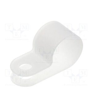 FIX-CC-18 Fixing clamp; Cable P-clips; ØBundle : 11mm; polyamide; natural uRFGthLJN3Bpy0BZqJ3HSSfBuIByydlfKY3_0jKog38