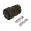 GCB3106M-24-9SNB-C2 Connector: military; plug; female; PIN: 2; VG95234; 135A; crimped OrfC6MCYWOH3jGjoKt3f37nBdwZG3LxwTyEcLh7kymI
