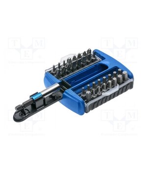 HT1S402 Tools set: screwdriver bits; plastic cassette; 33pcs. l_bkNNsmp7oDslc1Sf6ySsjZM-XdDT3J5EQgTlUvu5Q