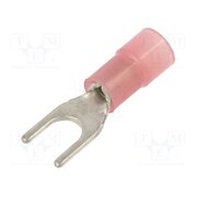 BM80120 Tip: fork; M4; Ø: 4.2mm; 0.25÷1.5mm2; crimped; for cable; insulated qz9EnU3vnNynfg2NiJ5NTHaJT6D8AnKeiwdB4FqZPWc