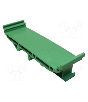 100/3G DIN rail mounting bracket; Body: green VAZFTu3QKDxnV3_HmpPSsPkHT1IYa6So2ltiqRjUoOI